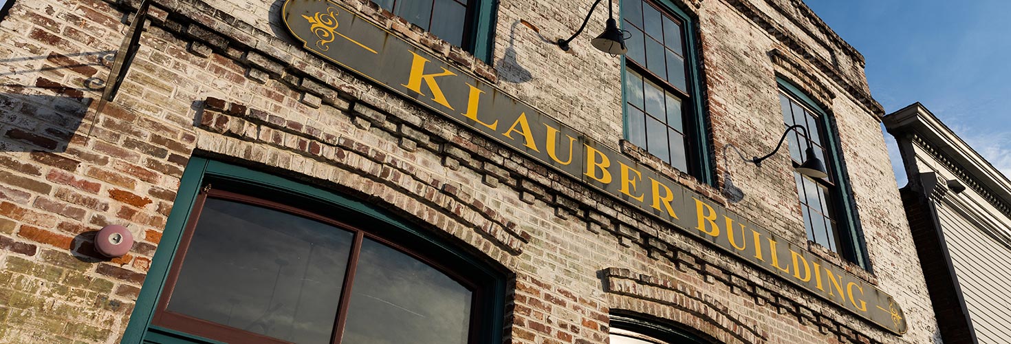 Klauber Building sign